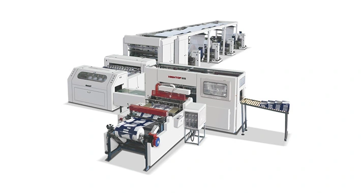 HQJ-A4  HIGH-PRECISION  FULL AUTOMATIC COMPUTER CONTROL A3/A4 SIZE PAPER CUTTING MACHINE PRODUCTION LINE