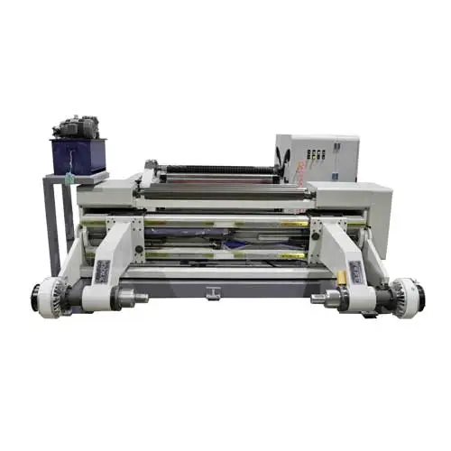 aluminium foil rewinding machine