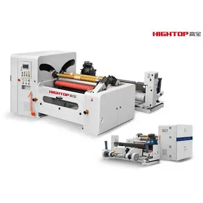 LBFQ Surface Aluminum Foil Vertical Slitter Rewinder Machine