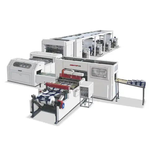 Characteristics of HQJ-A4 Full Automatic Computer Control A3/A4 Paper High-precision Making Machine Production Line