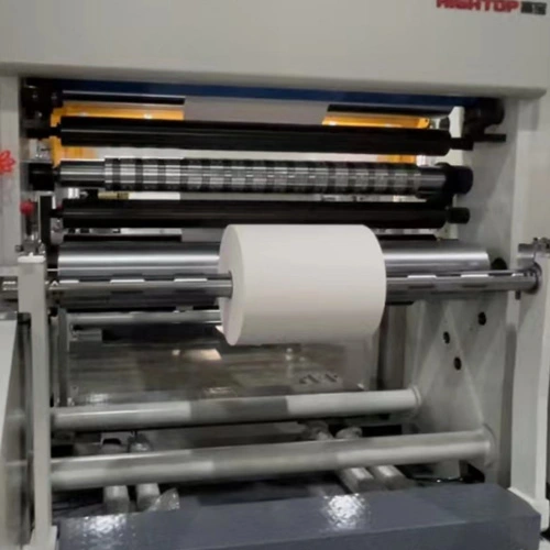 non woven fabric roll cutting machine
