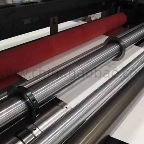 aluminum foil roll cutting machine