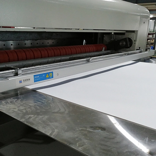 non woven roll to sheet cutting machine