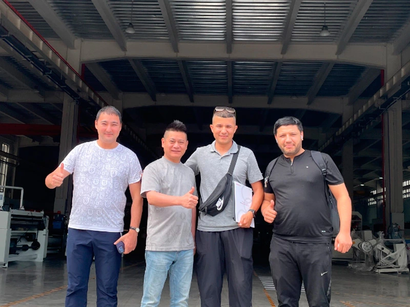 Gaobao Machinery customer visit