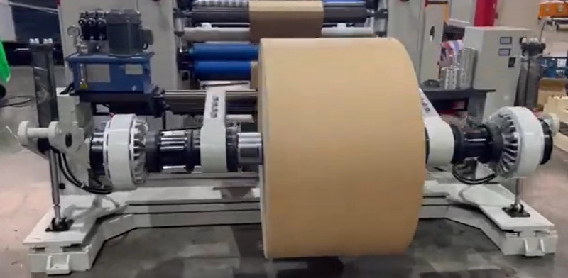 FQA Flexible film-Slitter Rewinder Automatic High-precision Jumbo film Roll Slitting Machine