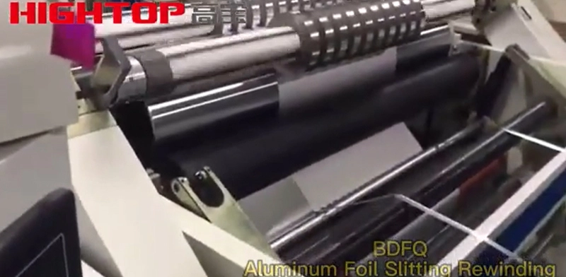 BDFQ Aluminum Foil Roll Slitting And Rewinding Machine
