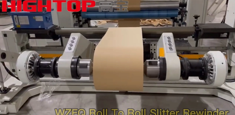 WZFQ Food Wrapping Paper Slitter Rewinder